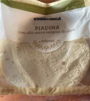 Piadina con olio extra vergine