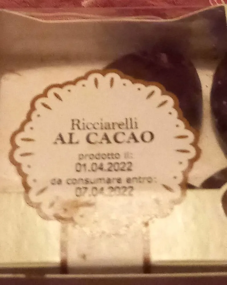Ricciarelli al cacao