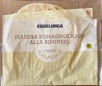 Piadina romagnola igp alla riminese
