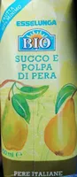 Succo e polpa di pera