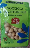 Nocciola di Giffoni igp tostate e pelate