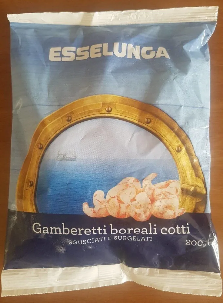 Gamberetti boreali cotti surgelati