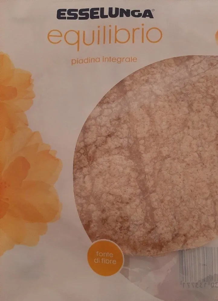 Esselunga equilibrio piadina integrale
