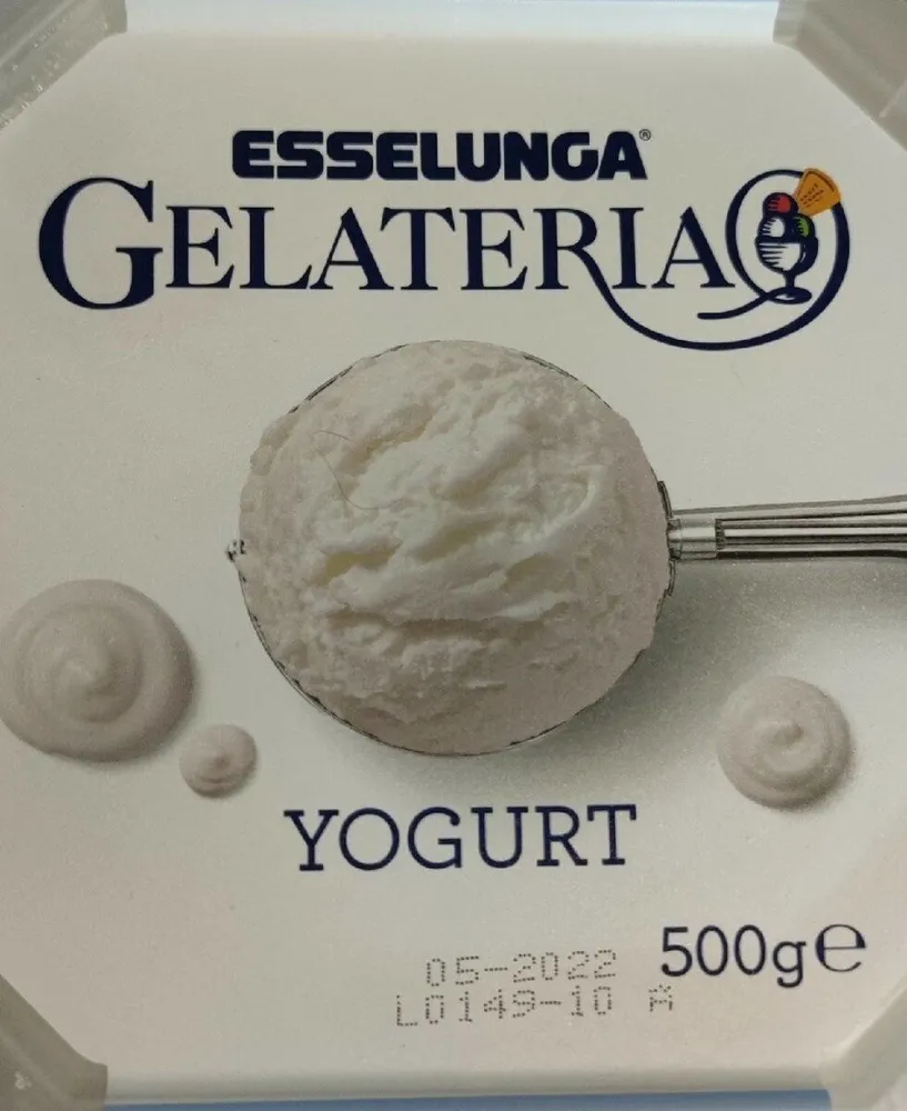 Gelato yogurt gelateria