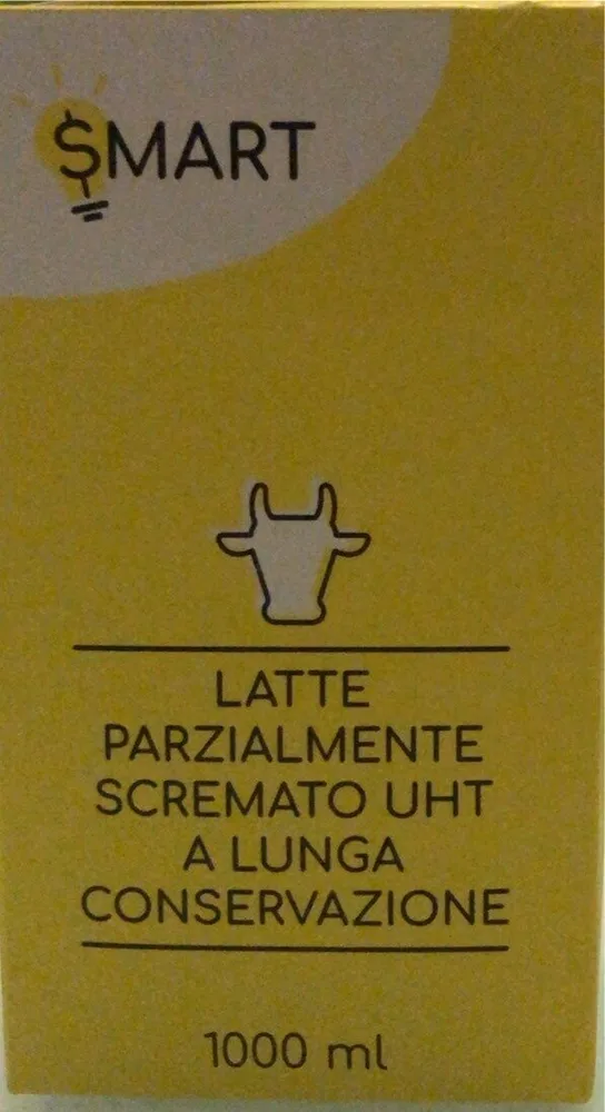 Latte parzialmente scremato UHT a lunga conservazione