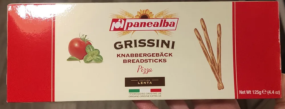 Grissini Knabbergebäck Breadsticks Pizza