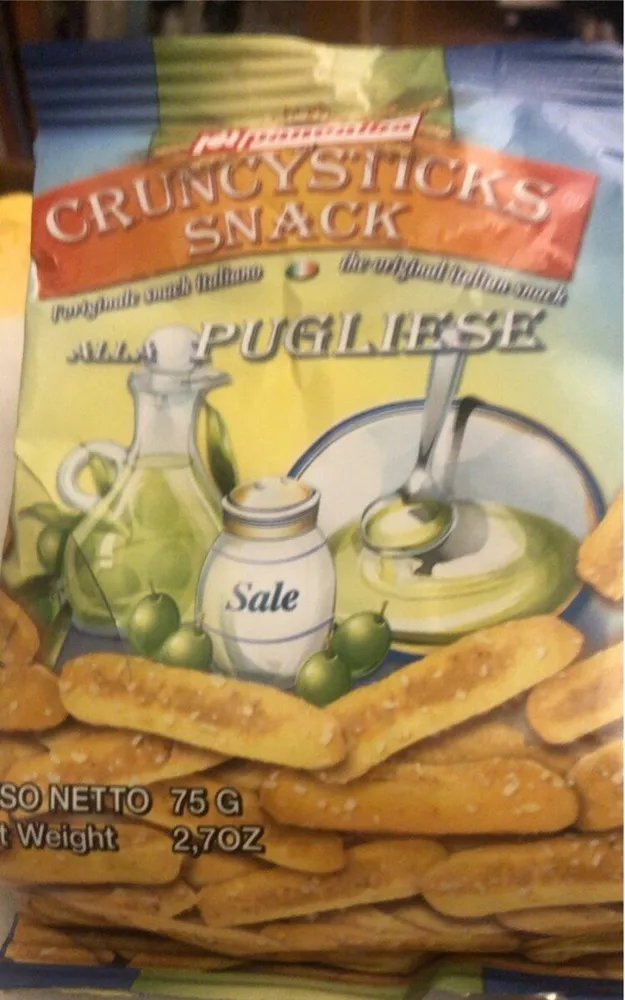 Cruncy sticks snack