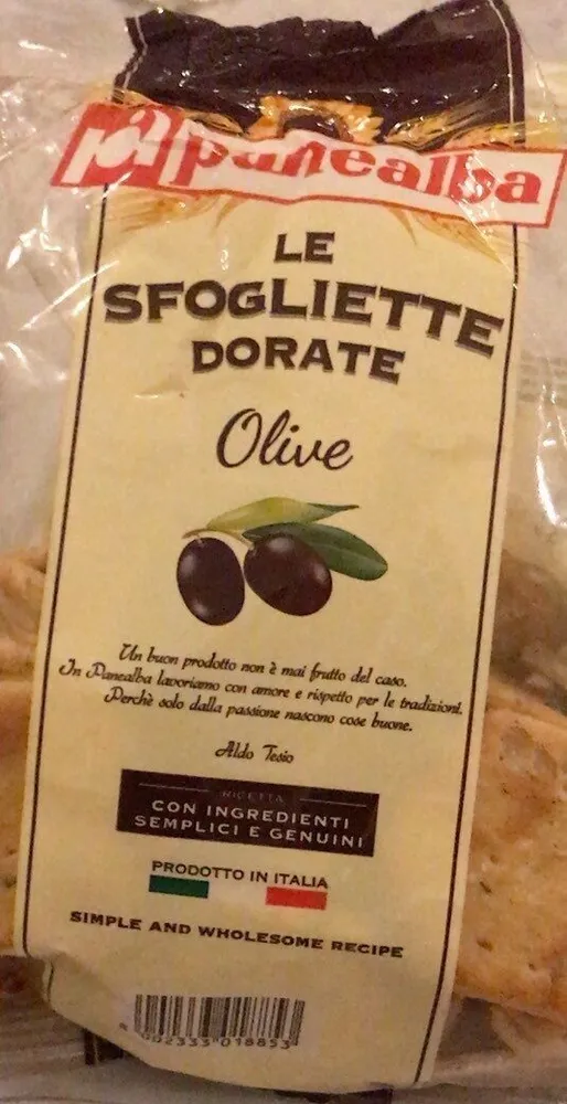 Le sfogliette dorate - olive