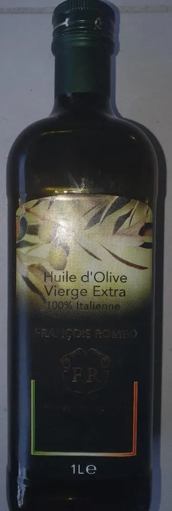 Huile d'olive vierge extra 100% italienne francois romeo