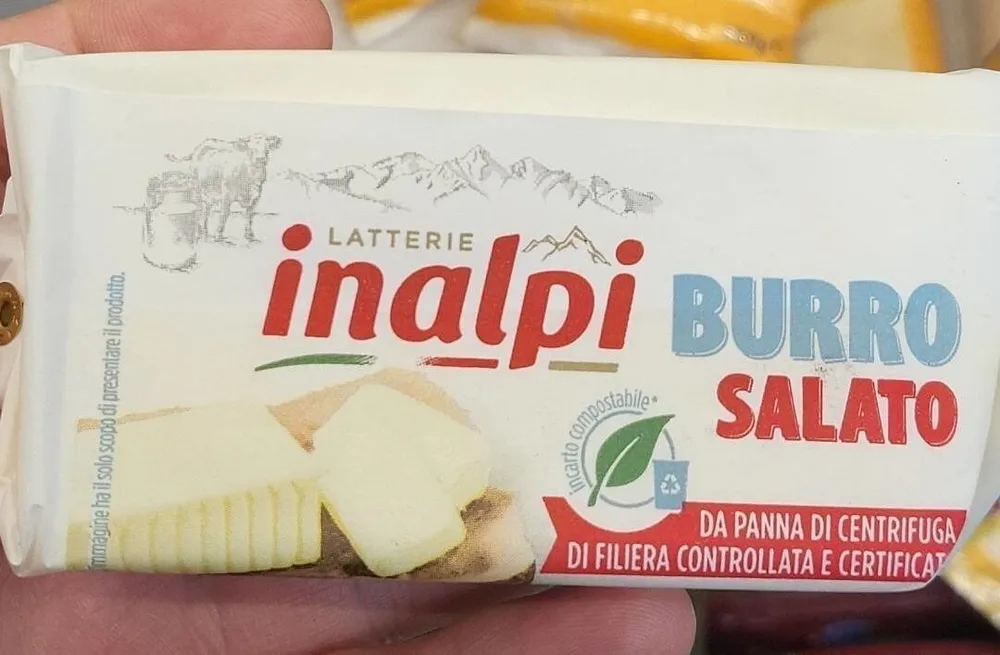Burro salato