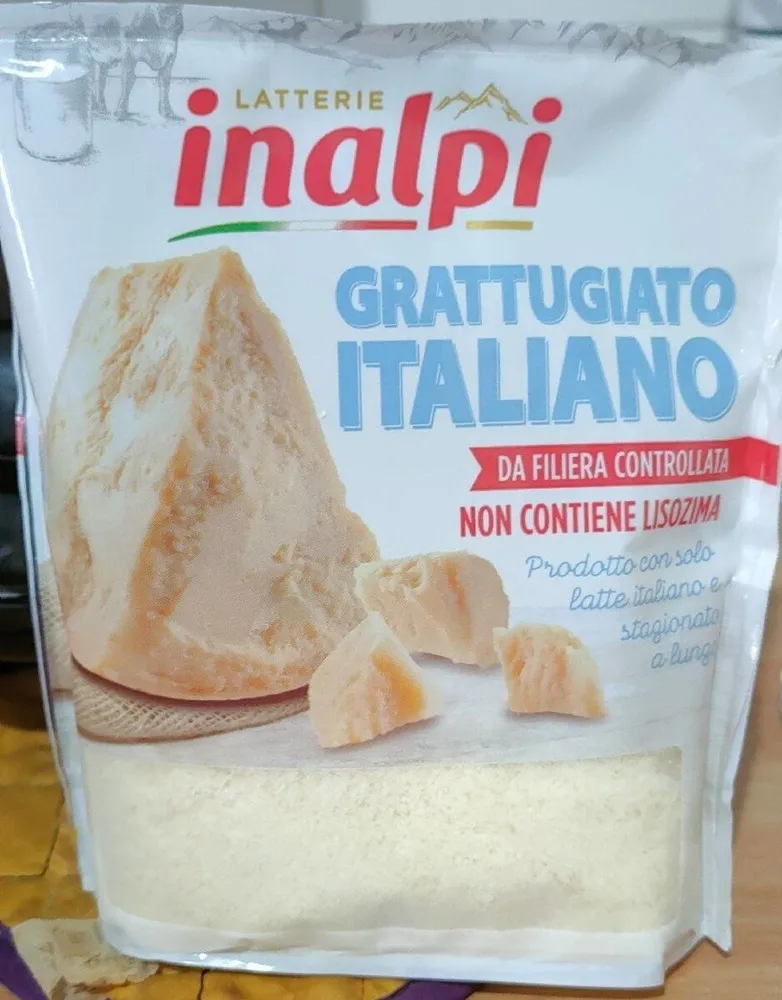 Formaggio grattugiato italiano