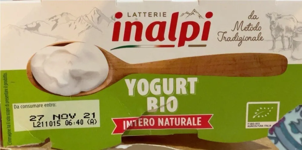 Yogurt intero naturale