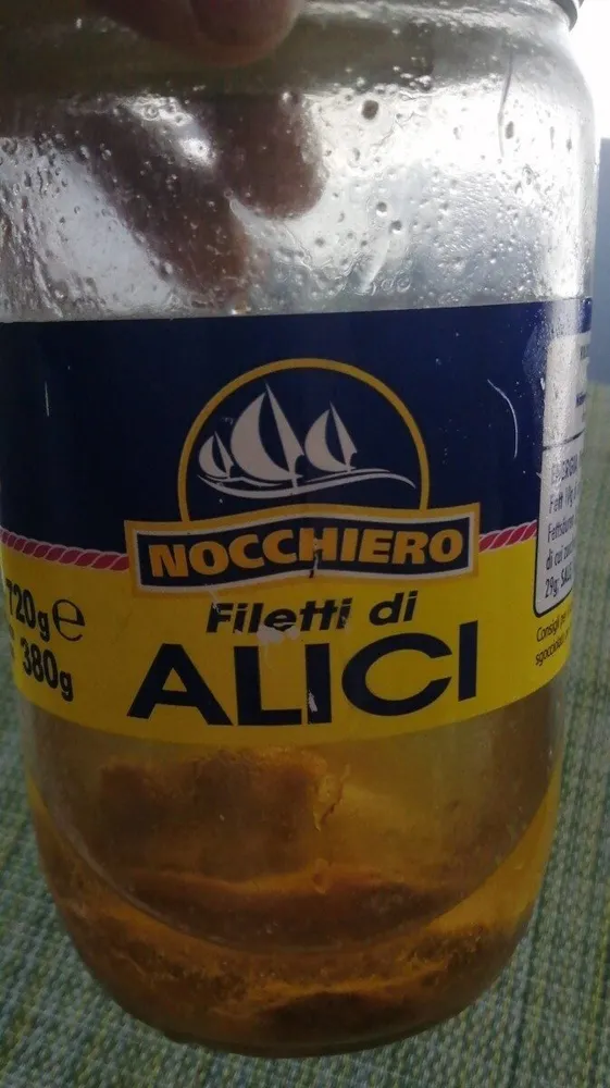 Nocchiero filetti di alici
