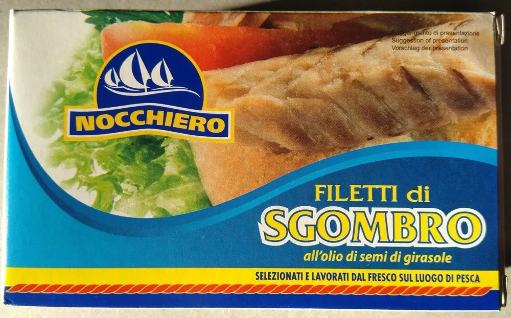 Filetto di sgombro all'olio di semi di girasole