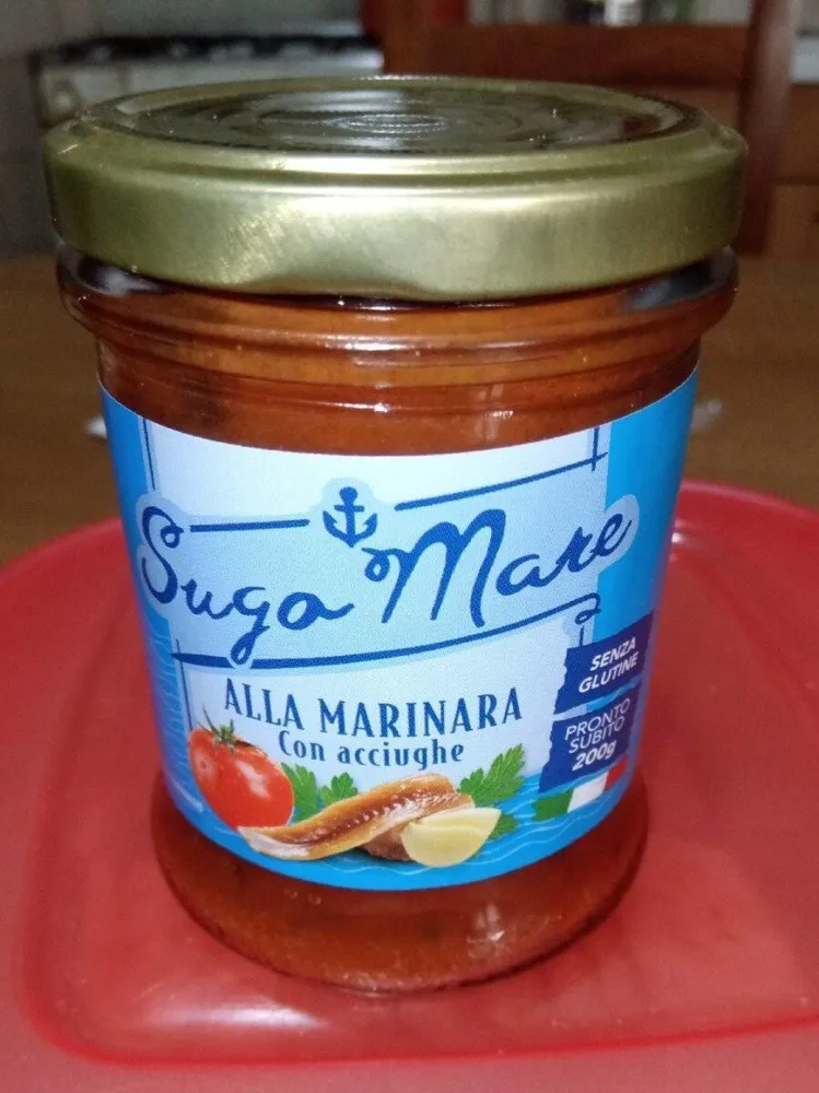 Sugo mare alla marinara con acciughe