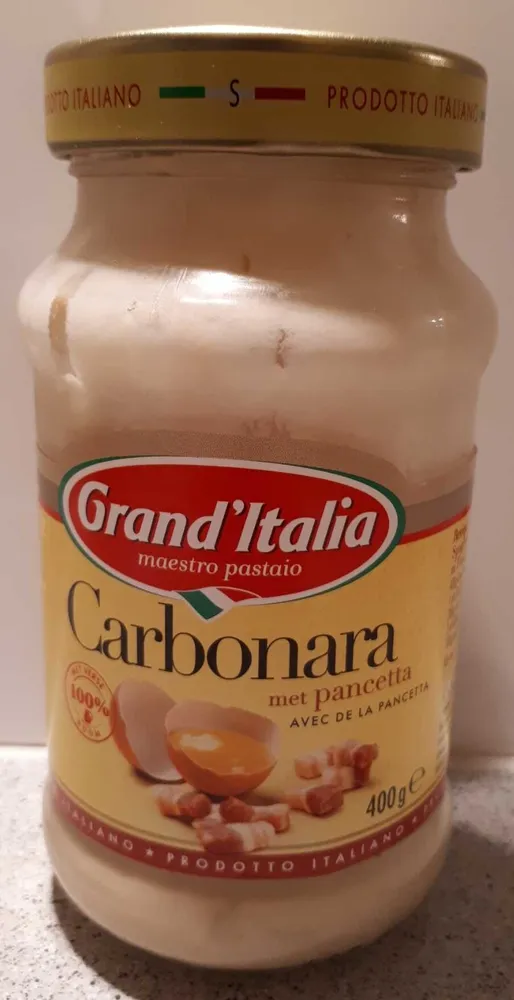 Carbonara met pancetta