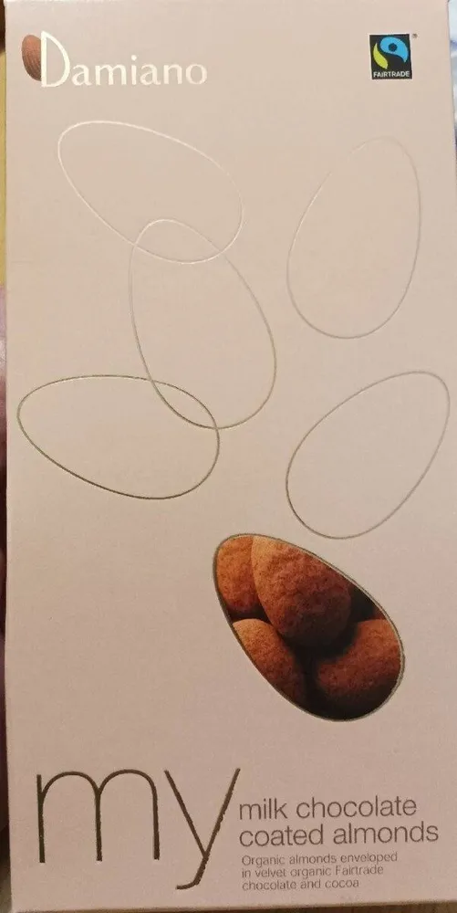 Milk Chocolate Coated Almonds - Organic
