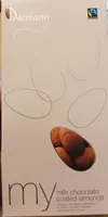 Milk Chocolate Coated Almonds - Organic