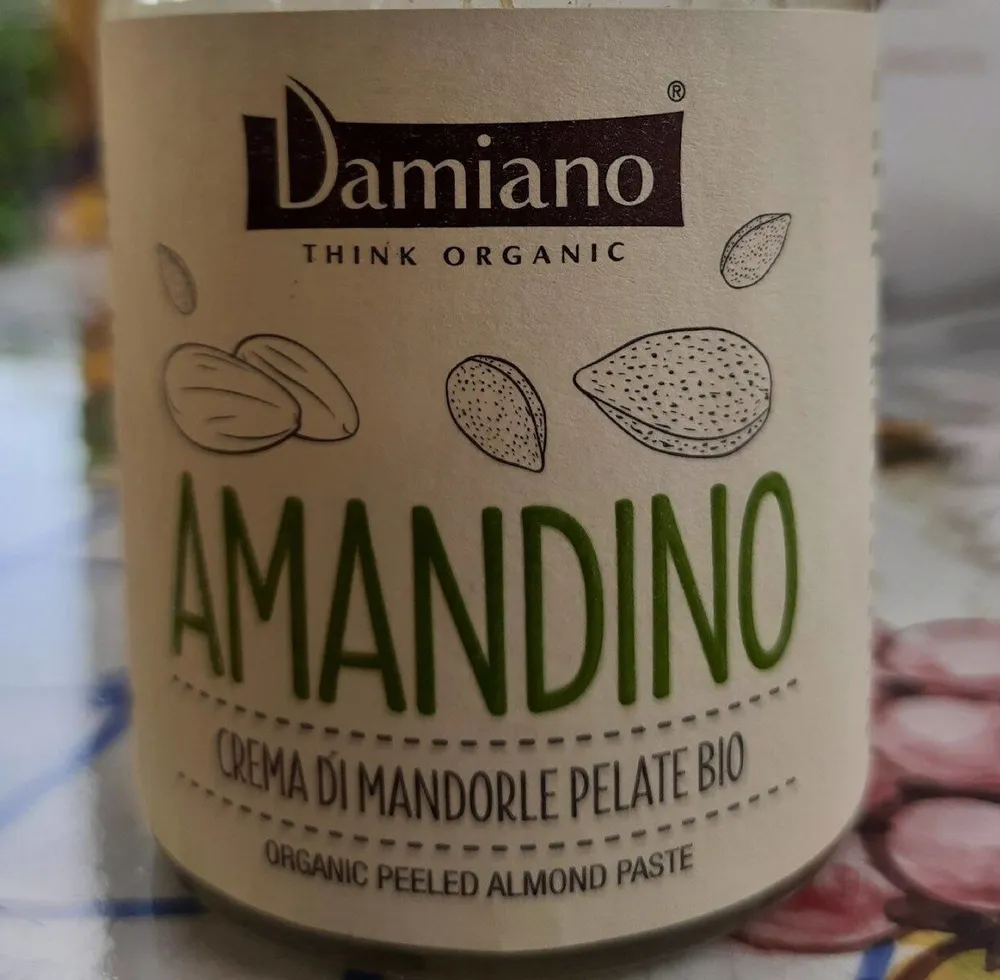Amandino - Crema di mandorle pelate bio