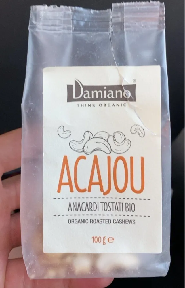 Acajou Anacardi tostati Bio