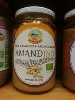 Purée d'amandes blanches grillées bio