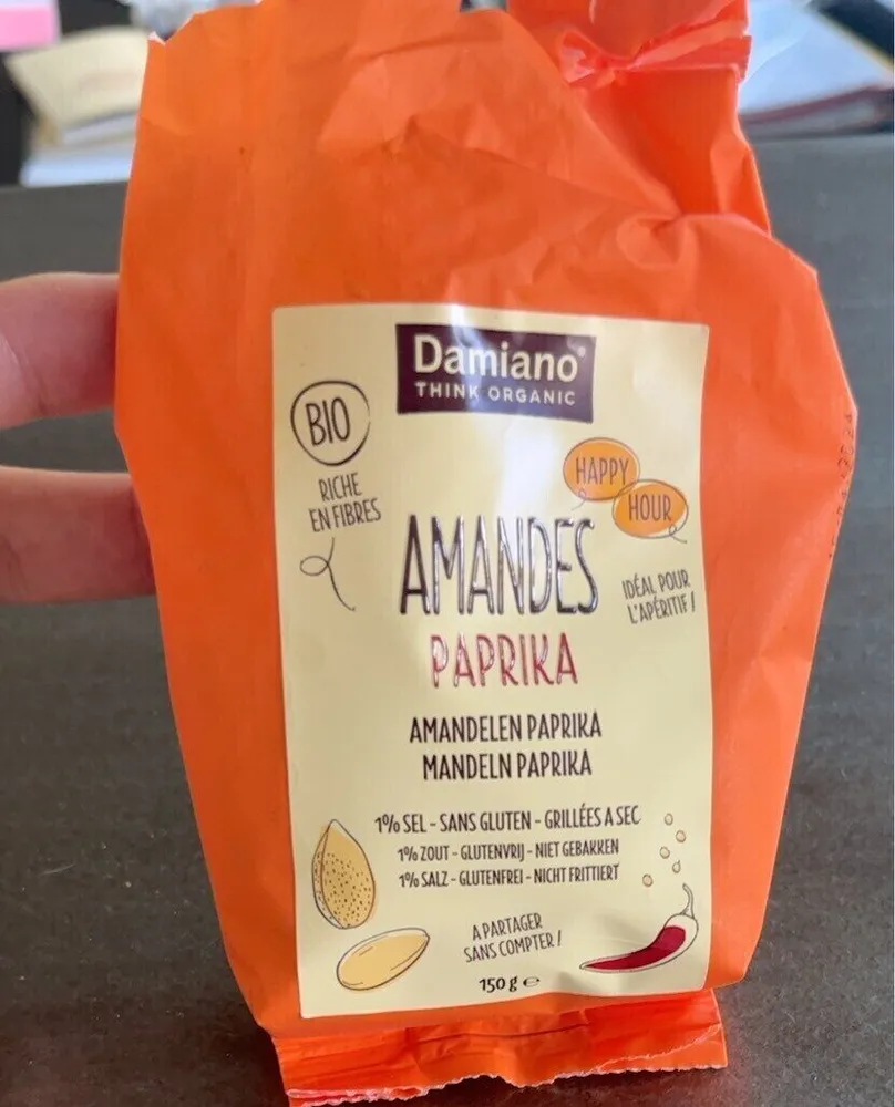 Amandes paprika