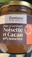 Pâte à tartiner noisette et cacao 40% noisettes