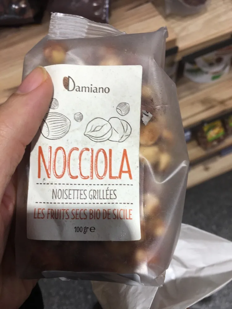 Noisettes Entières Grillées Bio