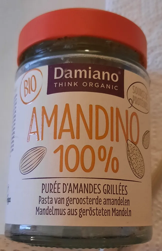 Amandino Purée d'amandes grillées