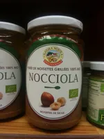 Purée de noisettes grillées 100% bio