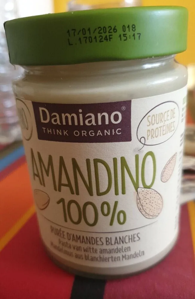 Amandino 100% purée d'amandes