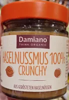 Haselnussmus 100% Crunchy