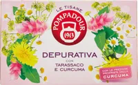 Le tisane depurativa con tarassaco e curcuma