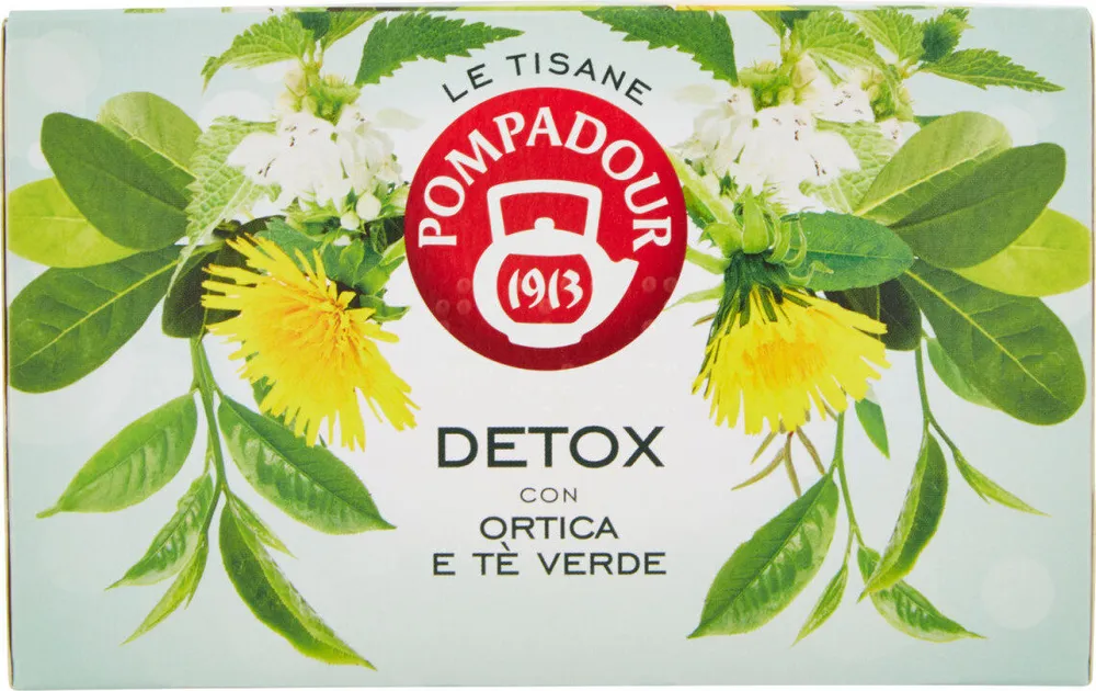 Le tisane detox con ortica e tè verde