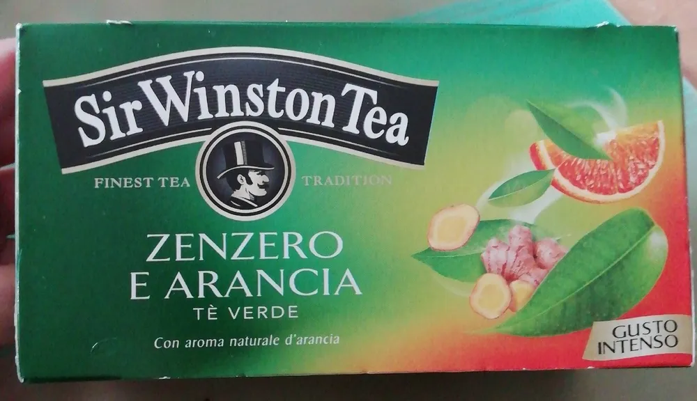 ZENZERO E ARANCIA tè verde
