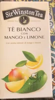 Te bianco con mango e limone