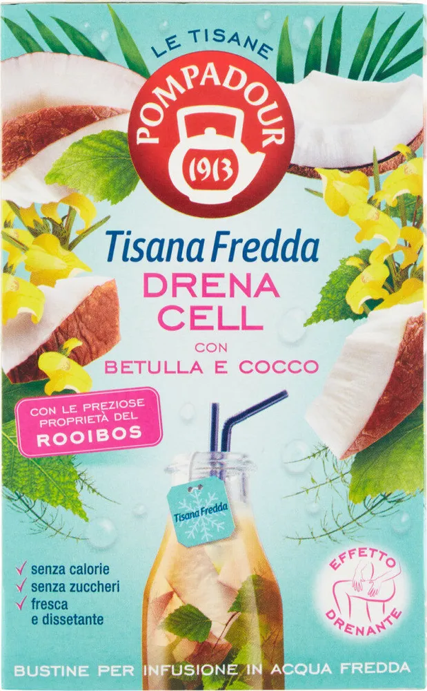 Le tisane tisana fredda drena cell