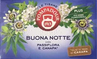 Tisana con passiflora e canapa