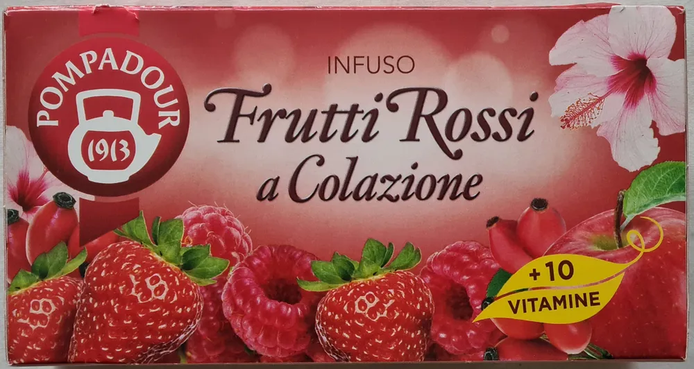 Infuso Frutti Rossi a Colazione