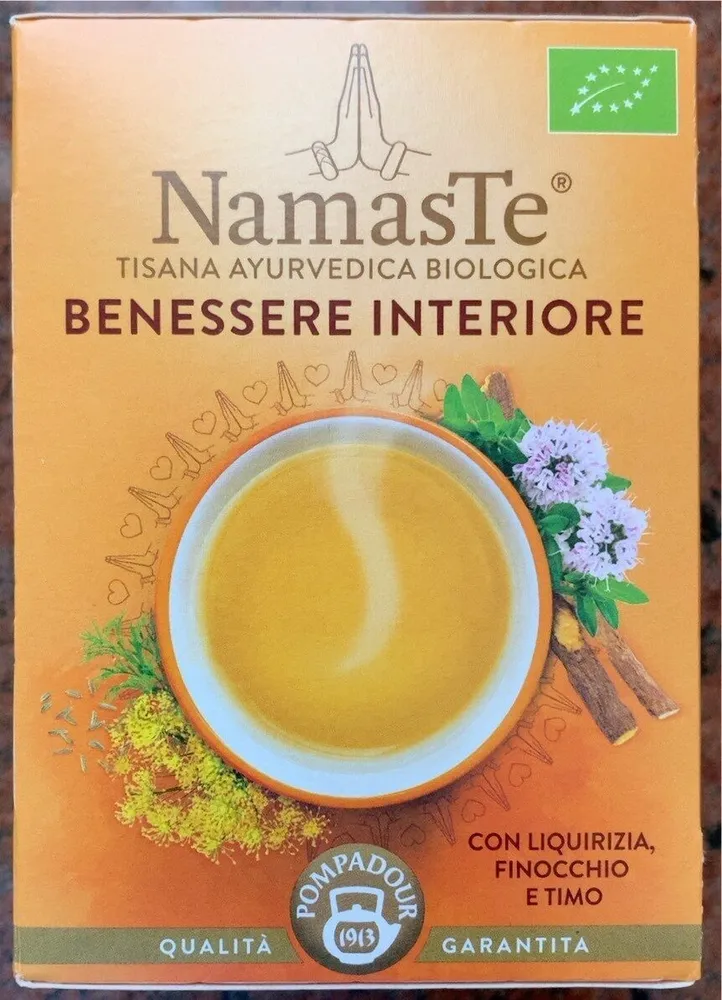 Namaste tisana ayurvedica biologica