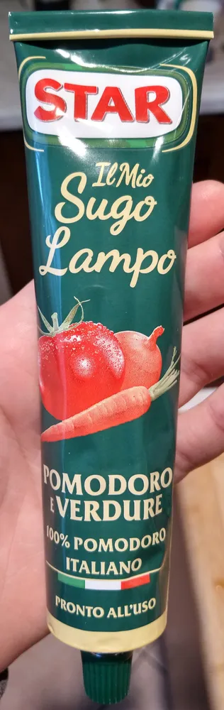 Il mio sugo lampo - Pomodoro e verdure