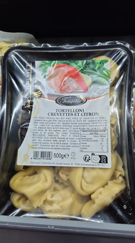 Tortelloni pollo e champignon