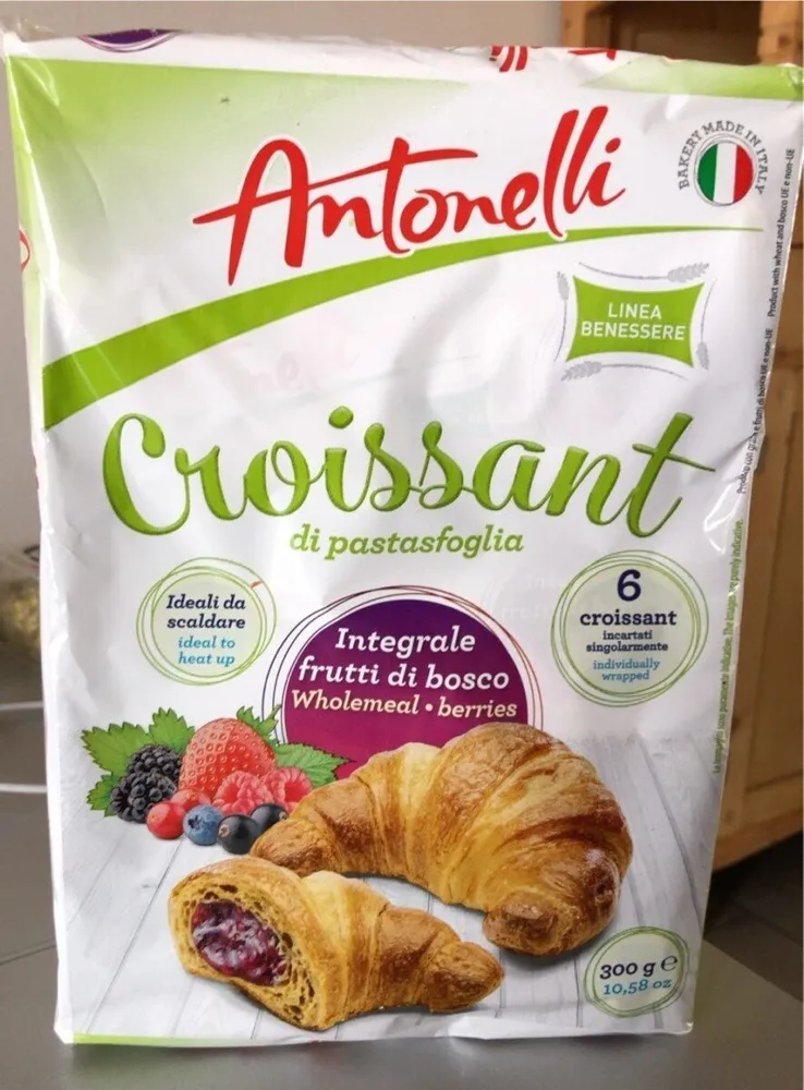 Croissant di pastasfoglia
