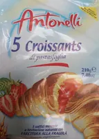 5 croissants di pastasfoglia