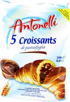 5 Croissants di pasta sfoglia