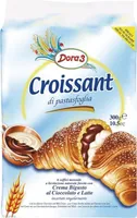 Croissant bigusto con crema al cioccolato e crema al latte