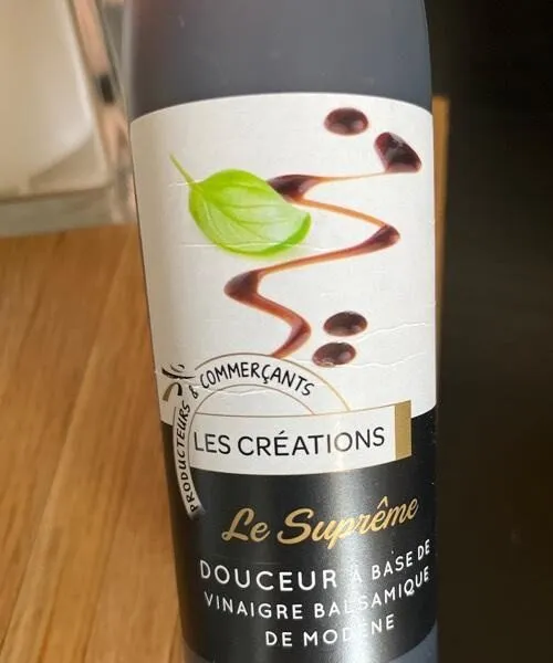 Suprême vinaigre balsamique de modène