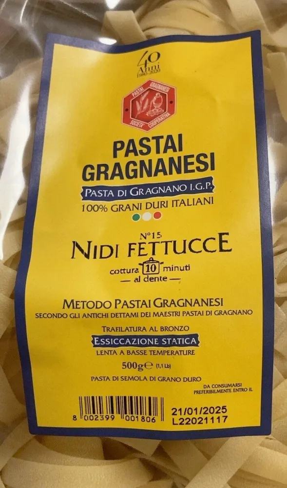 Nidi fettucce