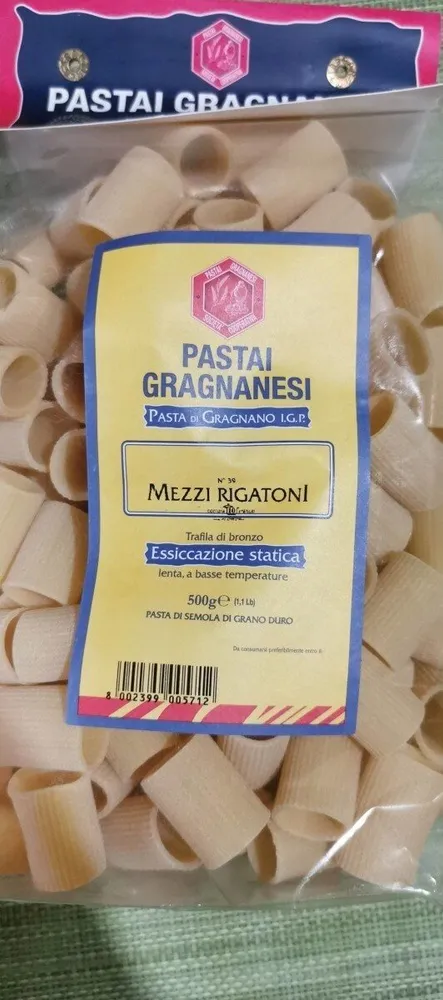 Mezzi rigatoni