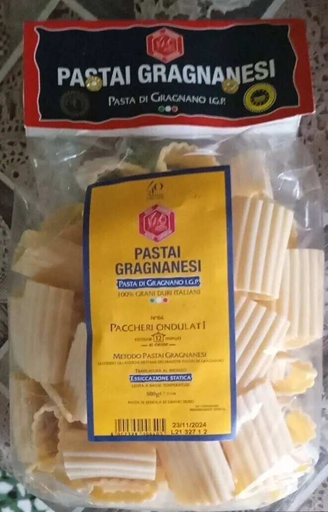Paccheri ondulati